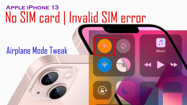 How to Fix No SIM Card or Invalid SIM Error on iPhone 13 | iOS 15