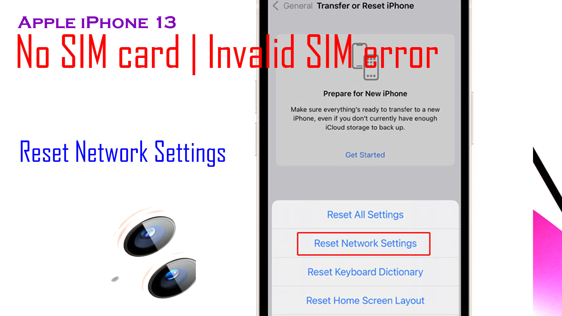 How to Fix No SIM Card or Invalid SIM Error on iPhone 13 | iOS 15