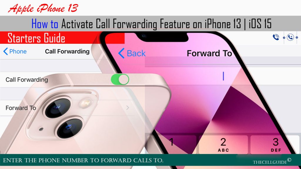 how to activate call forwarding in iphone 13