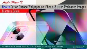 How to Set or Change Wallpaper on iPhone 13 | Customize iOS 15 Home Screen
