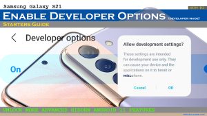 How to Enable Developer Options on Samsung Galaxy S21 | Android 11 Developer Mode