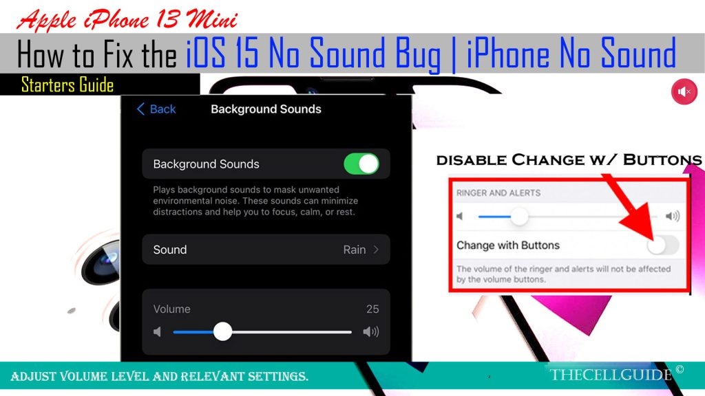 fix iphone13mini no sound bug adjustvolume