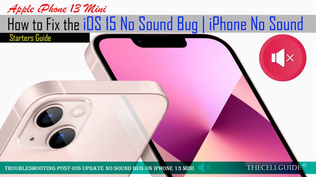 fix iphone13mini no sound bug featured