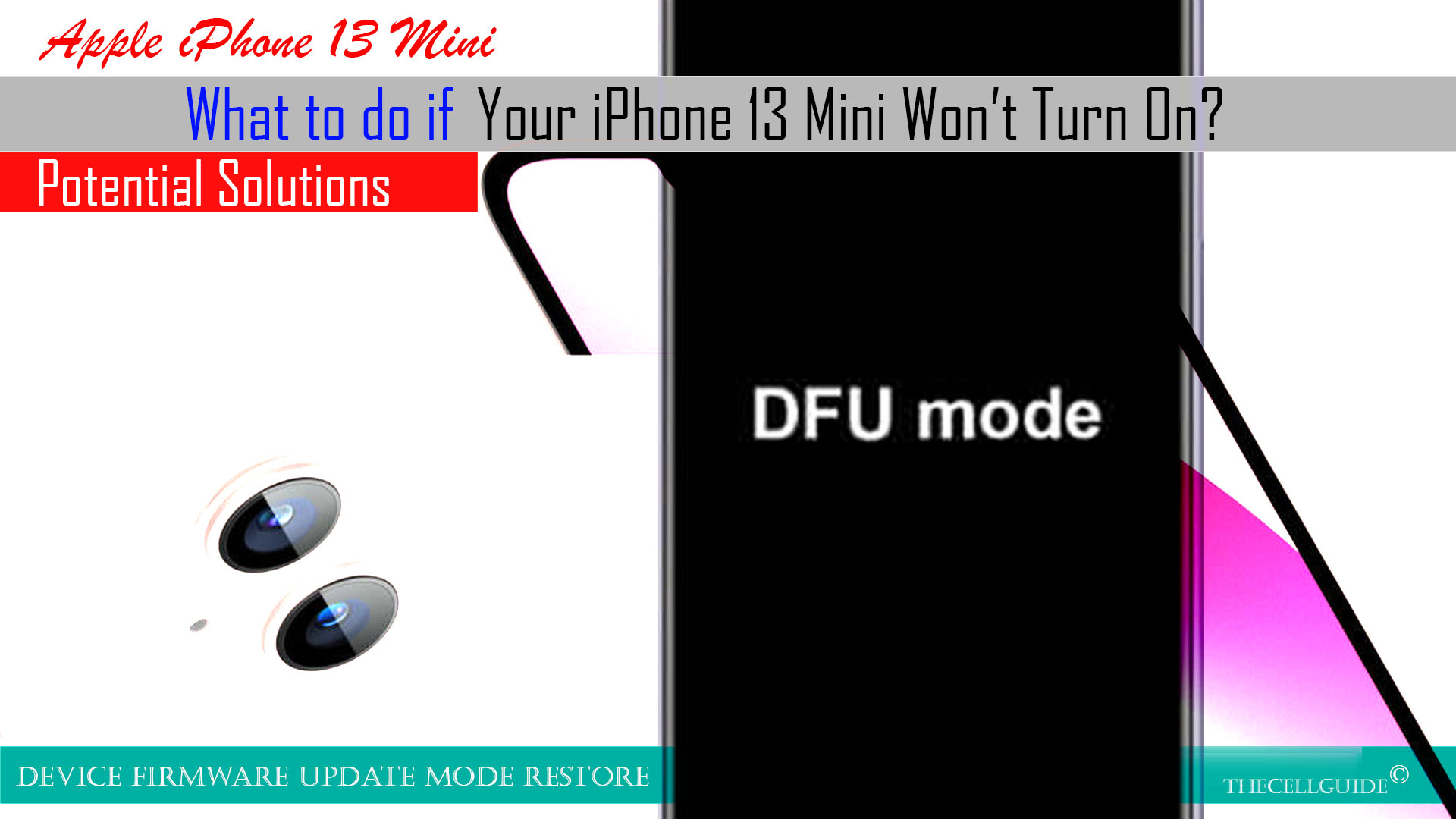 How To Fix An Apple iPhone 13 Mini That Won’t Turn On | Easy Fixes
