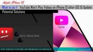 What to Do If YouTube Won’t Play Videos on iPhone 13 After iOS 15 Update