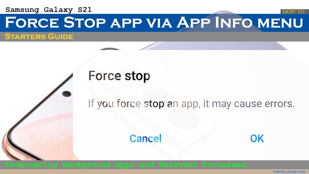 force stop app galaxy s21 featured