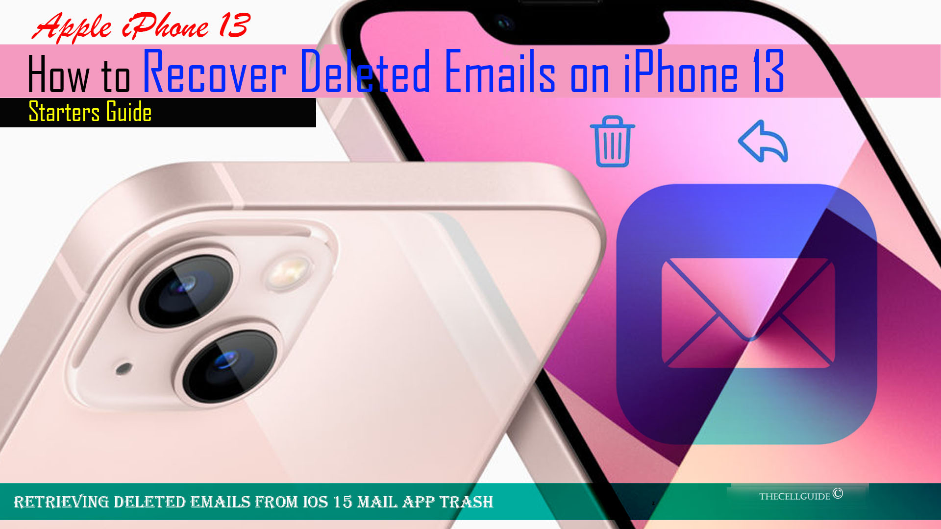 how to recover my mail app on iphone