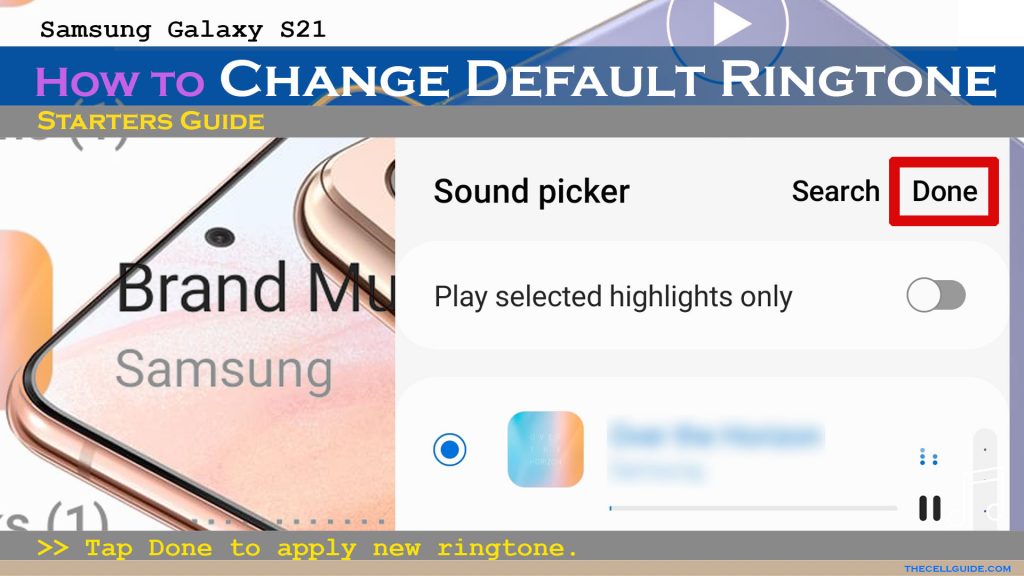 Samsung s21 ringtone