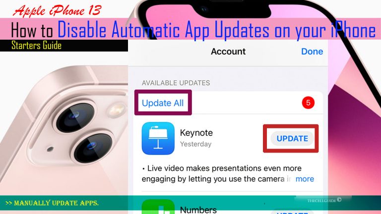 How to Disable Automatic App Updates on iPhone 13 | iOS 15