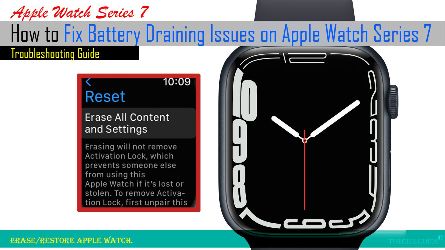 How to fix Apple Watch 7 battery draining issue | Easy Fixes