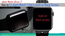 fix apple watch7 stuck on black screen featured