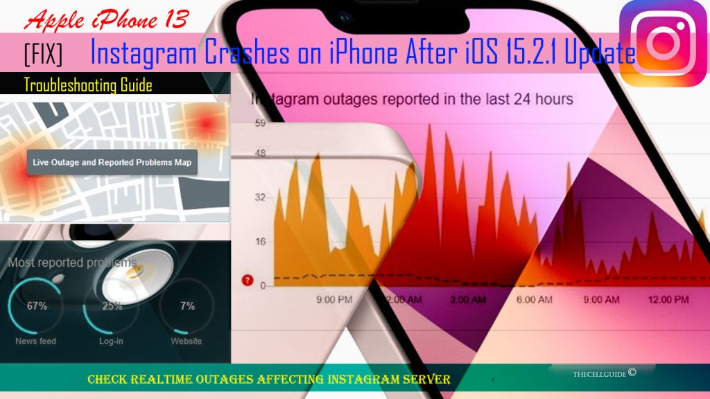 fix instagram crashes on iphone13 after ios1521 update downdetector