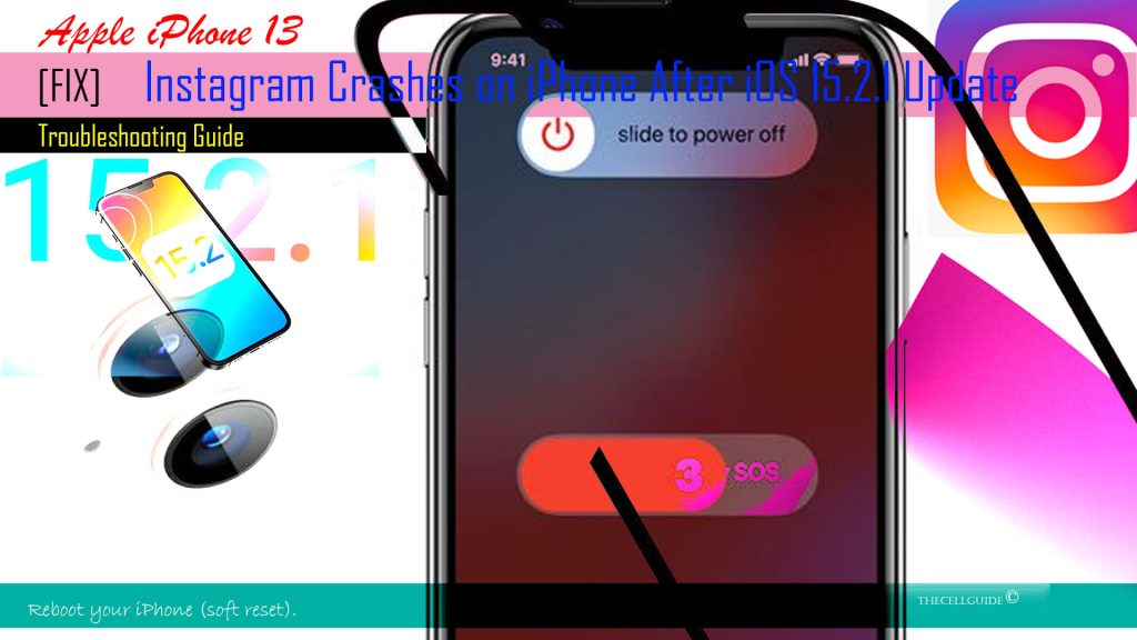 fix instagram crashes on iphone13 after ios1521 update reboot