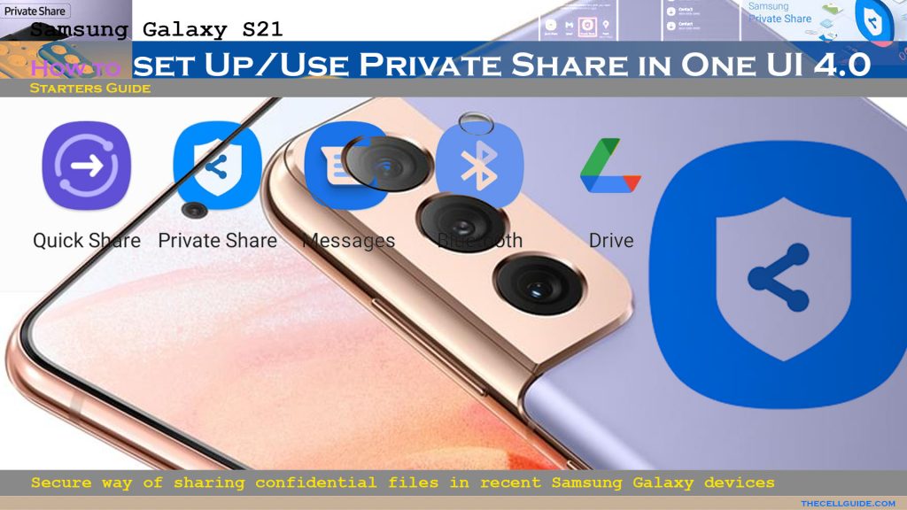 galaxy s21 private share app featured
