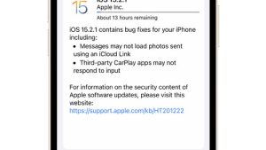 iPhone 13 Unable to Install Update An Error Occurred Installing iOS 15.2.1