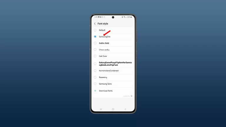 How to Customize Font on Samsung Galaxy S22
