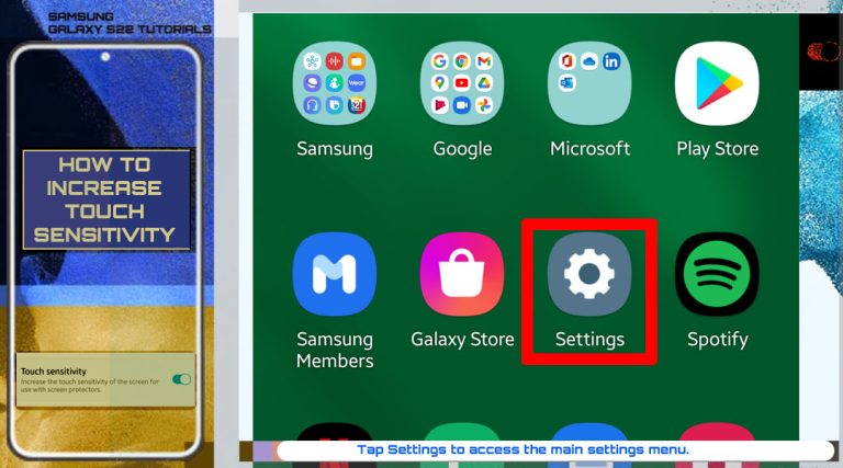 how-to-increase-touch-sensitivity-on-samsung-galaxy-s22