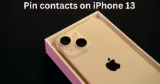 How to pin contacts on iPhone 13