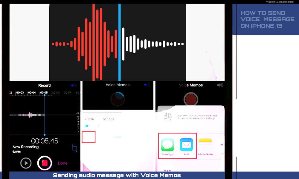 How to Create and Send Voice Messages on iPhone 13 (iOS 15.3.1)