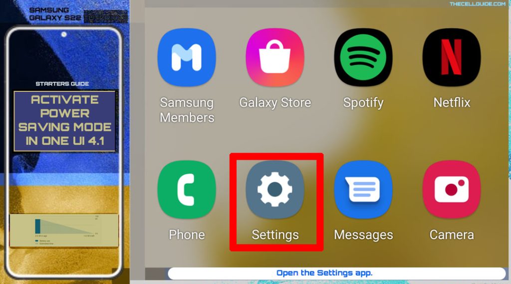 activate power saving mode samsung galaxy s22 featured