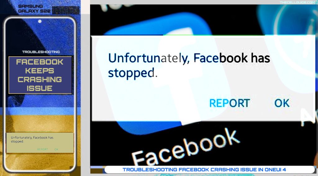 facebook crashing on android