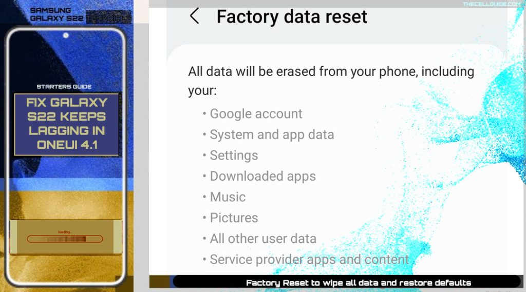 How to Fix Samsung Galaxy S22 Keeps Lagging in One UI 4.1