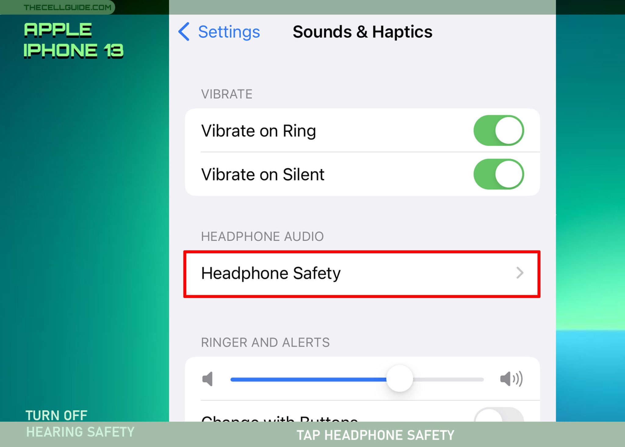 How to Turn off Headphone Safety on iPhone