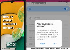 enable developer options galaxy a13 featured