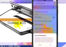 enable developer options usb debugging galaxy a23 featured