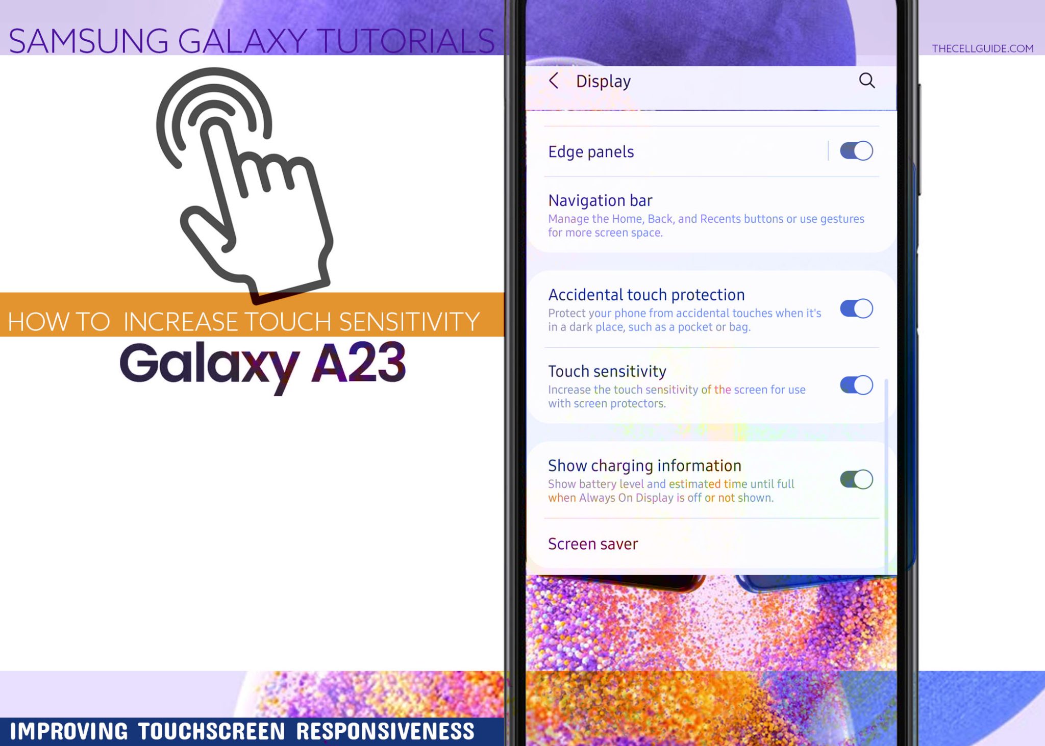 how-to-increase-touch-sensitivity-on-samsung-galaxy-a23