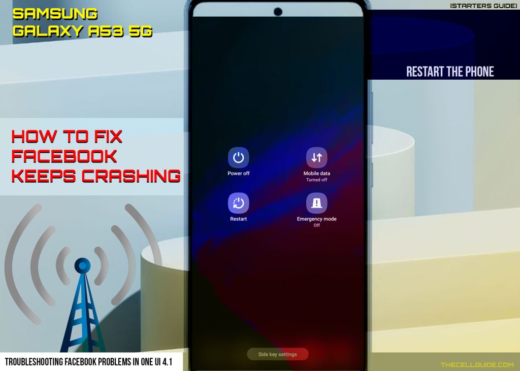 fix galaxy a53 facebook keeps crashing restart