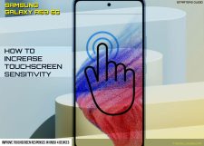 increase touchscreen sensitivity galaxy a53 featured