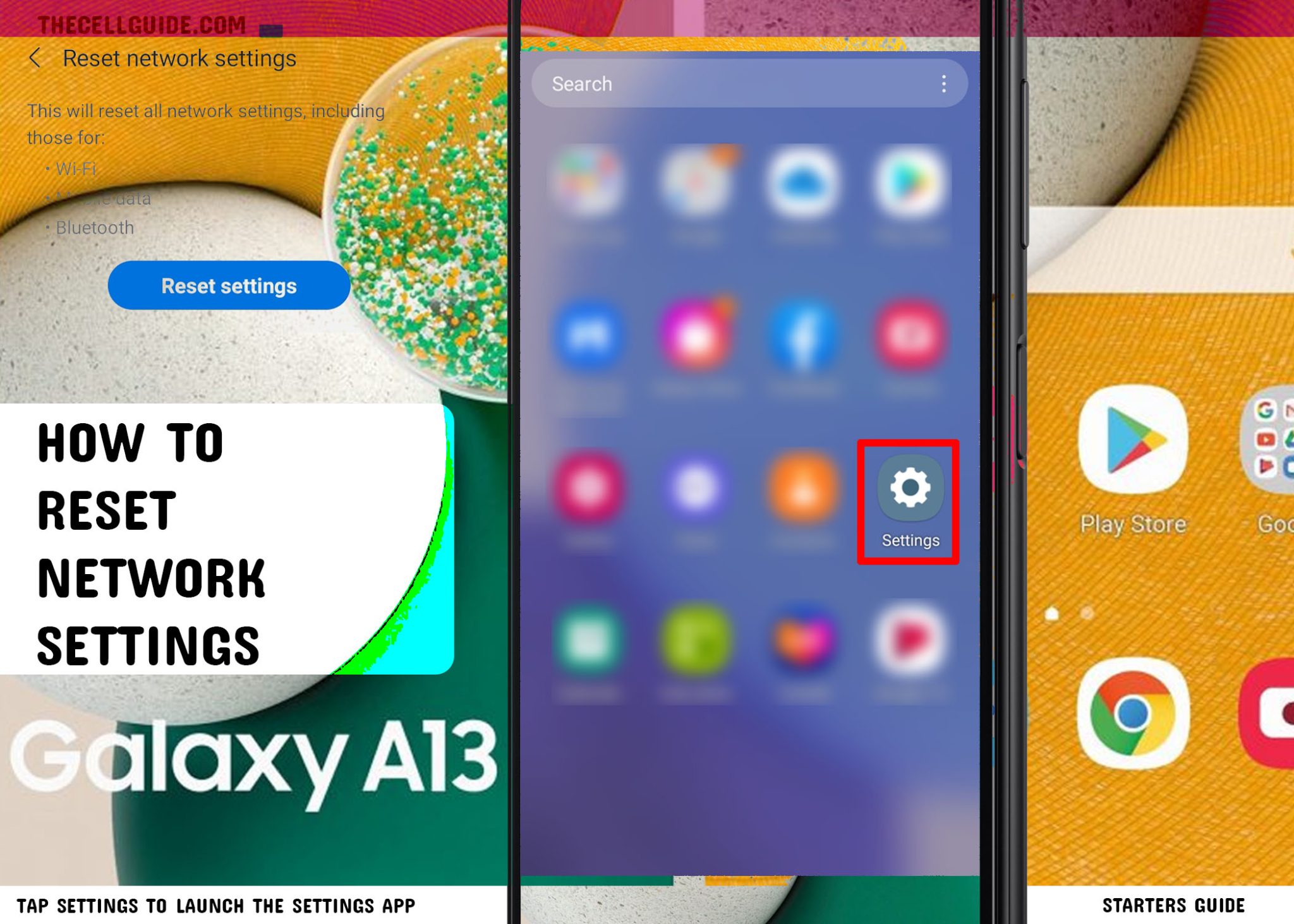 How To Reset Network Settings on Samsung Galaxy A13 5g