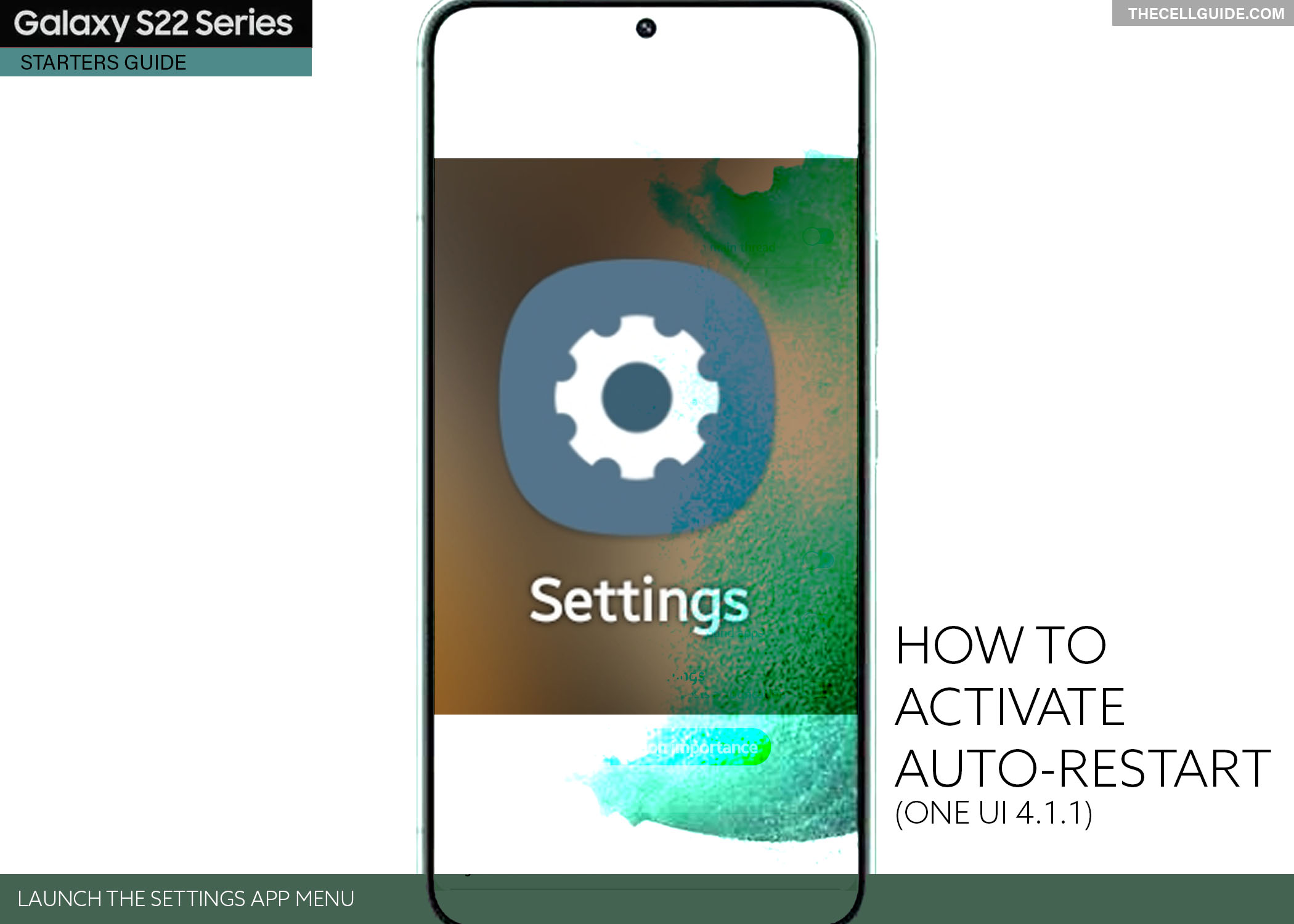 activateautorestartgalaxys22SETTINGS TheCellGuide