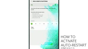 How to Activate Auto-Restart on Samsung Galaxy S22
