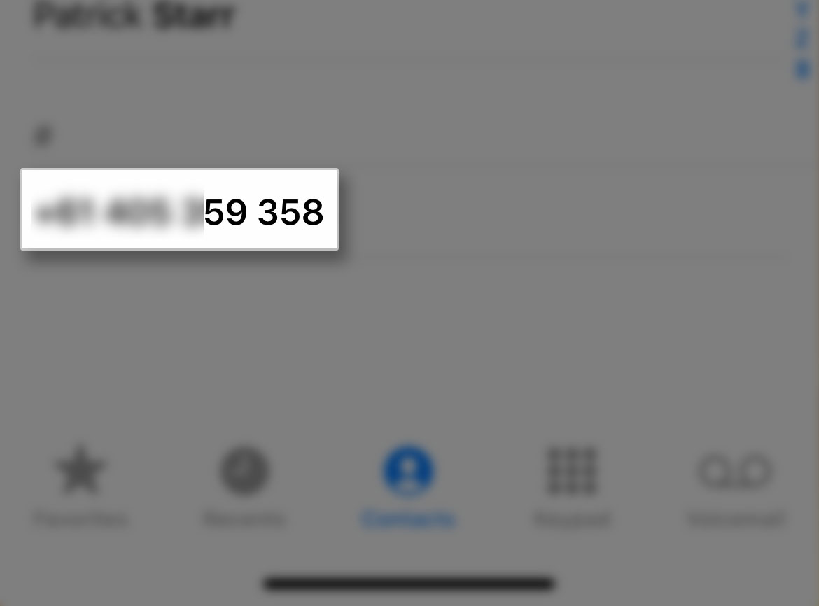 block unblock phone number iphone 3
