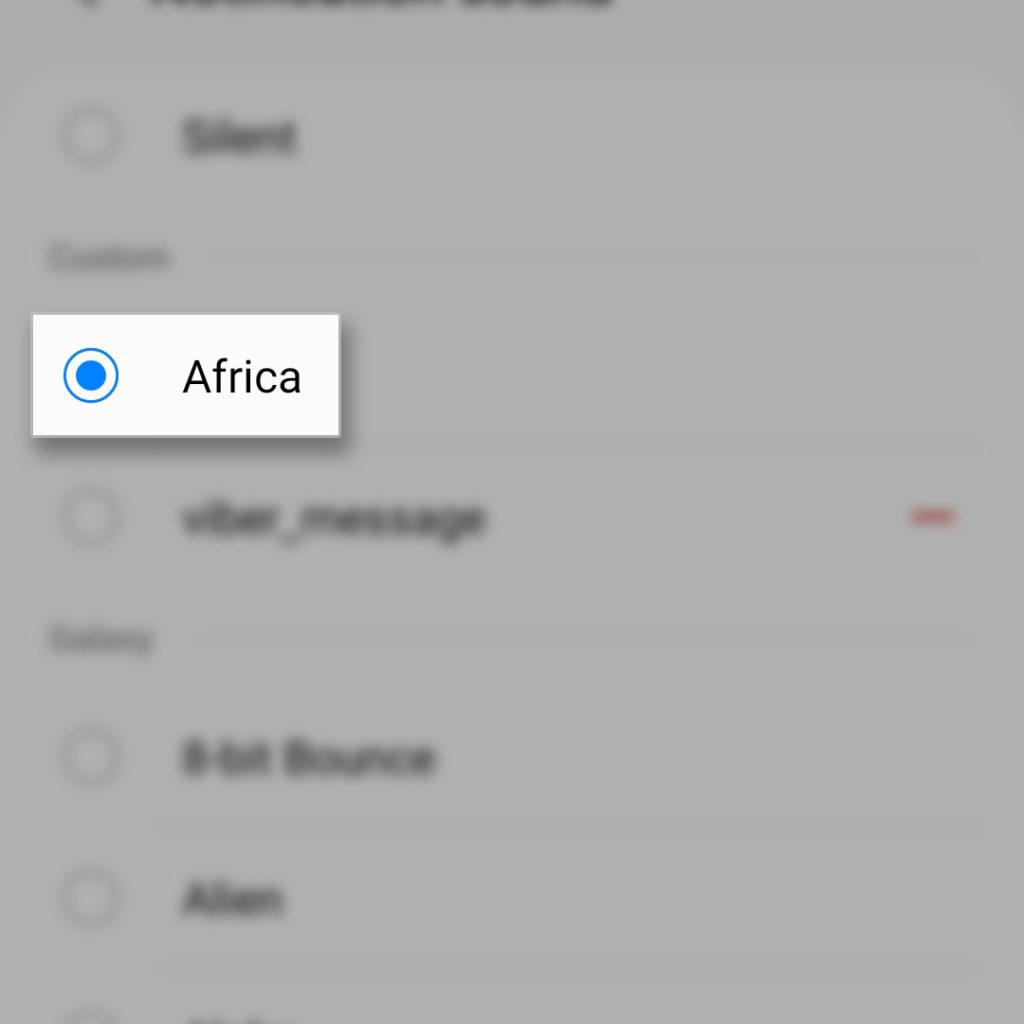 custom text notification sound galaxy s22 11