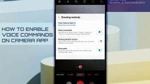 How to Enable Camera Voice Commands on Galaxy A53 5g