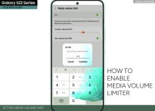 enable media volume limit galaxy s22 featured