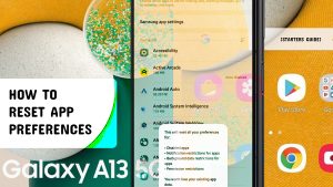 How to Reset App Preferences on Galaxy A13 5g