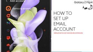 How to Set Up Email on Samsung Galaxy Z Flip 4