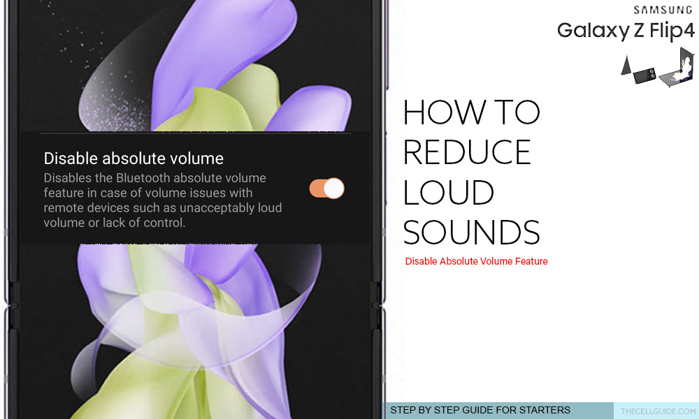 reduce loud sounds galaxy z flip4 featured