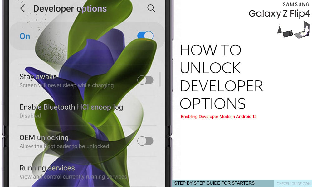 unlock developer options galaxy z flip4 featured