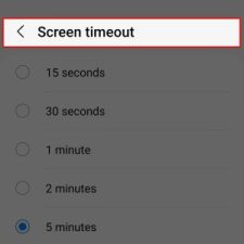adjust screen timeout galaxy z flip4 0