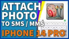 attach photo to text iphone 14 pro 15