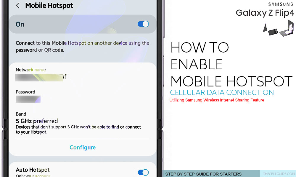 enable mobile hotspot galaxy z flip4 featured