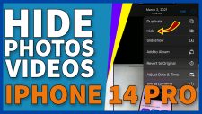 hide photos videos iphone 14 pro 9
