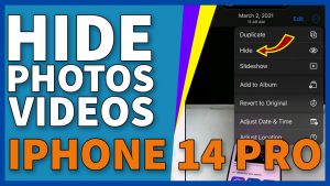 How To Hide Photos & Videos On Apple iPhone 14 Pro