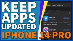 How To Update Apps On Apple iPhone 14 Pro