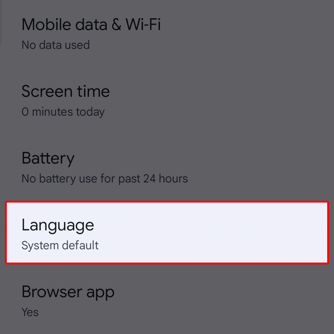 change chrome language pixel7 4